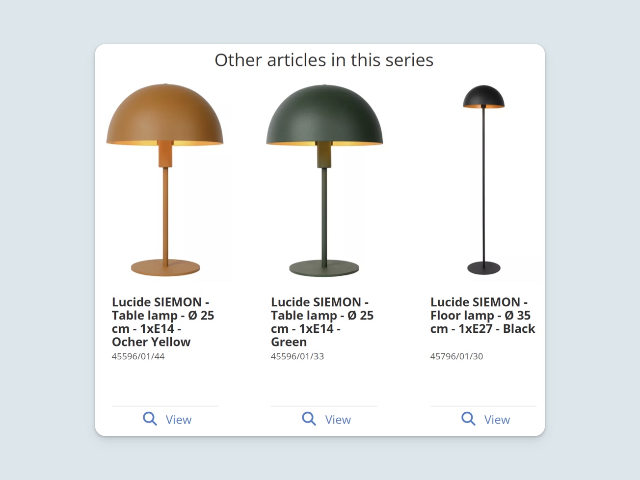 Luigi’s Box Recommender suggests alternatives, complementary products, and more.